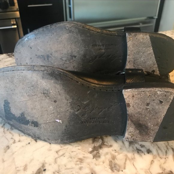 Frye Women's Harness Short Black Ankle Boot sz 8 - Picture 7 of 7